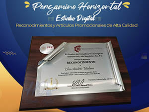 Pergamino Horizontal Plata